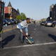 Cleaning Pennsylvania Avenue.